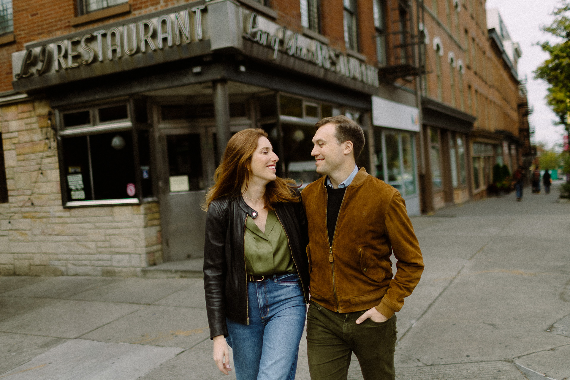 Earthy leather layers